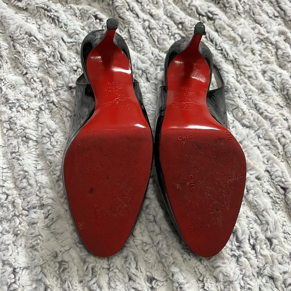 Christian Louboutin | 👠 Sling Back Pumps 👠 - Picture 4 of 4